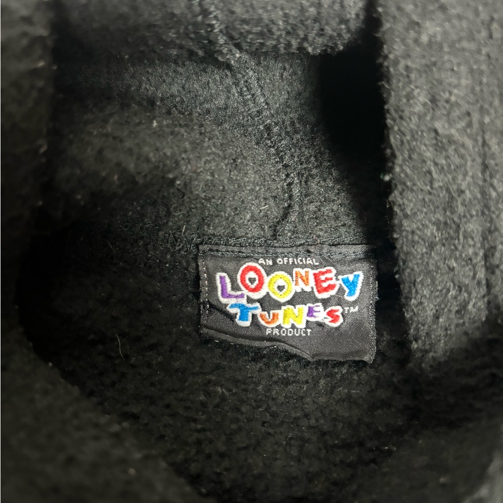 Vintage black 1996 fleece looney tunes hoodie‎ - Picture 4 of 5
